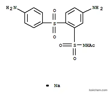 Molecular Structure of 128-12-1 (SulfadiasulfoneSodium)