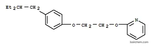 Molecular Structure of 128550-32-3 (2-{2-[4-(2-ethylbutyl)phenoxy]ethoxy}pyridine)