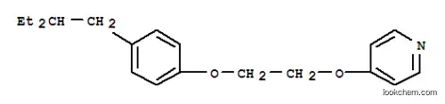 Molecular Structure of 128550-34-5 (4-{2-[4-(2-ethylbutyl)phenoxy]ethoxy}pyridine)