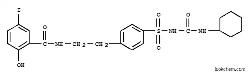 Molecular Structure of 128836-54-4 (5-iodo-2-hydroxyglyburide)