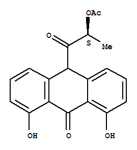 128864-31-3,10-acetyllactyldithranol,10-Acetyllaktyldithranol;10-Acetyllactyldithranol;