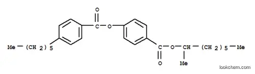 Molecular Structure of 128944-09-2 (Benzoic acid, 4-hexyl-,4-[[(1-methylheptyl)oxy]carbonyl]phenyl ester)