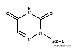 Molecular Structure of 129412-90-4 (1,2,4-Triazine-3,5(2H,4H)-dione,2-(1-methylethyl)-(9CI))