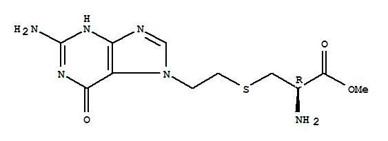 129570-24-7,methyl S-[2-(2-amino-6-oxo-3,6-dihydro-7H-purin-7-yl)ethyl]-L-cysteinate,