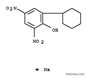 Molecular Structure of 130-60-9 (sodium 2-cyclohexyl-4,6-dinitrophenolate)