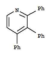 Molecular Structure of 130318-01-3 (Pyridine,2,3,4-triphenyl-)