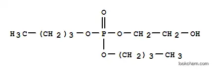 Molecular Structure of 130525-77-8 (dibutyl 2-hydroxyethyl phosphate)