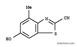 2-Benzothiazolecarbonitrile,6-hydroxy-4-methyl-(9CI)