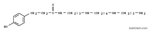 Molecular Structure of 130631-59-3 (N-(4-HYDROXYPHENYLPROPANOYL) SPERMINE TRIHYDROCHLORIDE)