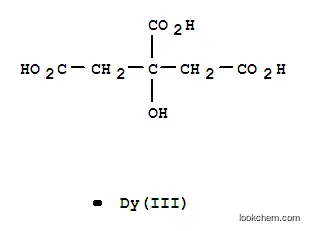 Molecular Structure of 13074-91-4 (Citric acid dysprosium(III) salt)
