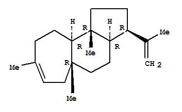 Molecular Structure of 130756-32-0 (Cyclohept[e]indene,1,2,3,3a,4,5,5a,6,9,10,10a,10b-dodecahydro-5a,8,10b-trimethyl-3-(1-methylethenyl)-,(3R,3aR,5aR,10aR,10bR)-)