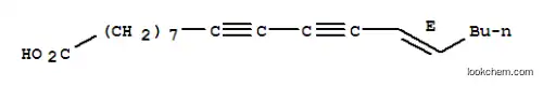 Molecular Structure of 13089-73-1 (13-Octadecene-9,11-diynoicacid, (13E)-)