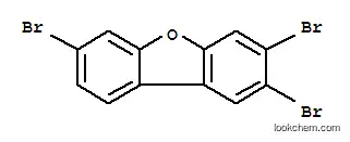 Molecular Structure of 131166-84-2 (2,3,7-tribromodibenzo[b,d]furan)