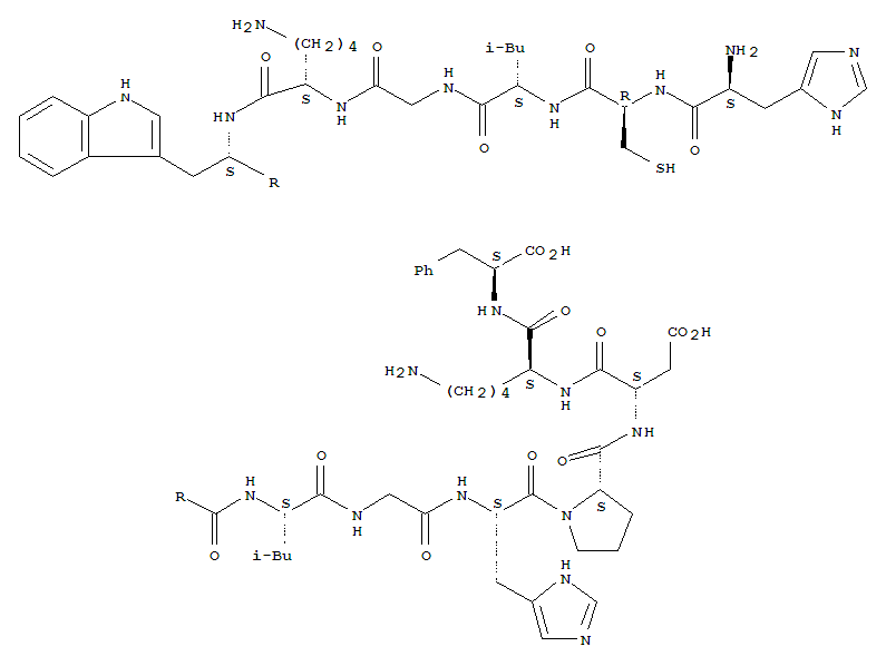 L-Phenylalanine,L-histidyl-L-cysteinyl-L-leucylglycyl-L-lysyl-L-tryptophyl-L-leucylglycyl-L-histidyl-L-prolyl-L-a-aspartyl-L-lysyl-