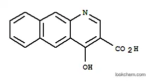Molecular Structure of 131776-36-8 (Benzo[g]quinoline-3-carboxylic acid, 4-hydroxy- (9CI))