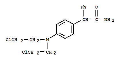 13196-57-1,2-{4-[bis(2-chloroethyl)amino]phenyl}-2-phenylacetamide,Acetamide,2-[p-[bis(2-chloroethyl)amino]phenyl]-2-phenyl- (8CI); NSC 409869