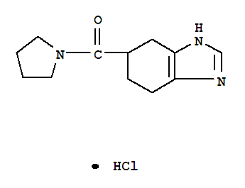 N-[4,5,6,7-Tetrahydrobenzimidazole-5-yl)carbonyl] pyrrolidine sulfate