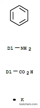 Molecular Structure of 1321-13-7 (potassium aminobenzoate)