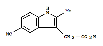 5-Cyano-2-methylindole-3-acetic acid 13218-36-5