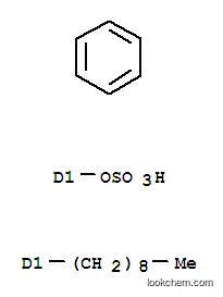 Molecular Structure of 1322-83-4 (nonylphenyl hydrogen sulphate)