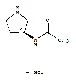 Acetamide,2,2,2-trifluoro-N-(3S)-3-pyrrolidinyl-, hydrochloride (1:1)