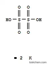 Molecular Structure of 13455-20-4 (potassium dithionate)