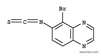 Molecular Structure of 134892-46-9 (5-BROMO-6-ISOTHIOCYANATE QUINOXALINE)