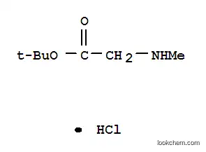 Molecular Structure of 136088-69-2 (H-SAR-OTBU HCL)
