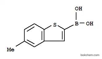 Molecular Structure of 136099-65-5 (5-METHYLBENZOTHIOPHENE-2-BORONIC ACID)