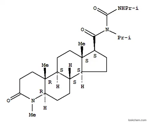 Molecular Structure of 137099-09-3 (Turosteride)