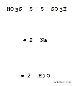Molecular Structure of 13721-29-4 (Di(dithioperoxo)sulfuricacid, sodium salt, hydrate (1:2:2))