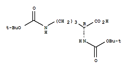 D-Ornithine,N2,N5-bis[(1,1-dimethylethoxy)carbonyl]-(137524-82-4)
