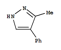 Molecular Structure of 13788-84-6 (1H-Pyrazole,3-methyl-4-phenyl-)