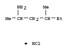 13803-74-2,2-Hexanamine,4-methyl-, hydrochloride (1:1),2-Hexanamine,4-methyl-, hydrochloride (9CI);Pentylamine, 1,3-dimethyl-, hydrochloride(7CI,8CI);