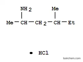 Molecular Structure of 13803-74-2 (4-Methyl-2-hexanamine hydrochloride)