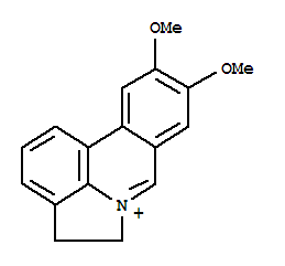Pyrrolo[3,2,1-de]phenanthridinium,4,5-dihydro-9,10-dimethoxy-