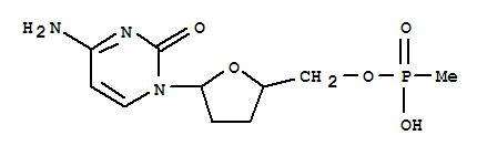 140132-40-7,[(2S,5R)-5-(4-amino-2-oxopyrimidin-1(2H)-yl)tetrahydrofuran-2-yl]methyl hydrogen methylphosphonate,