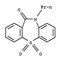 140412-82-4,10-propyldibenzo[b,f][1,4]thiazepin-11(10H)-one 5,5-dioxide,