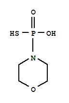 Molecular Structure of 14044-93-0 (Phosphonothioic acid,4-morpholinyl- (9CI))