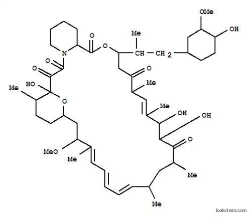 Molecular Structure of 141392-23-6 (Rapamycin, 32-O-demethyl-)