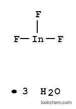 Molecular Structure of 14166-78-0 (Indium fluoride trihydrate)