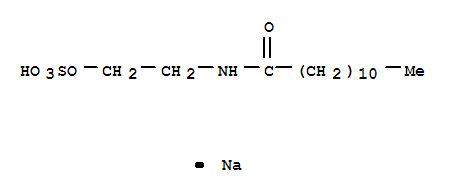 Dodecanamide,N-[2-(sulfooxy)ethyl]-, sodium salt (1:1)
