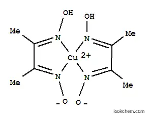 Molecular Structure of 14221-10-4 ((2Z)-N-hydroxy-3-nitrosobut-2-en-2-amine - copper (2:1))