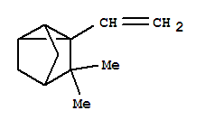 14224-56-7,Tricyclo[2.2.1.02,6]heptane,1-ethenyl-7,7-dimethyl- (9CI),Tricyclo[2.2.1.02,6]heptane,7,7-dimethyl-1-vinyl- (8CI); Tricyclene, 10-methylene-