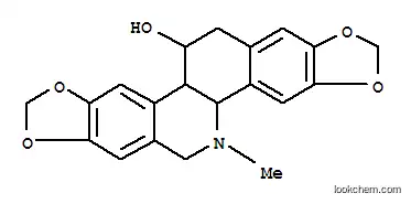 Molecular Structure of 142741-30-8 ((4bS)-5-methyl-4b,5,6,11b,12,13-hexahydro[1,3]benzodioxolo[5,6-c][1,3]dioxolo[4,5-j]phenanthridin-12-ol)