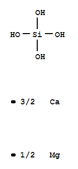 Silicic acid (H4SiO4),calcium magnesium salt (2:3:1) (8CI,9CI)