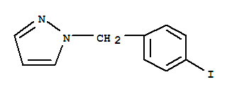 1H-Pyrazole,1-[(4-iodophenyl)methyl]-