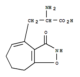 143392-39-6,2H-Cyclohept[d]isoxazole-4-propanoicacid, a-amino-3,6,7,8-tetrahydro-3-oxo-,2H-Cyclohept[d]isoxazole-4-propanoicacid, a-amino-3,6,7,8-tetrahydro-3-oxo-,(?à)-; 4-AHCP
