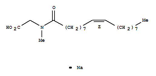 Glycine,N-methyl-N-[(9Z)-1-oxo-9-octadecen-1-yl]-, sodium salt (1:1)