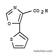 Molecular Structure of 143659-15-8 (4-Oxazolecarboxylic acid, 5-(2-thienyl)-)